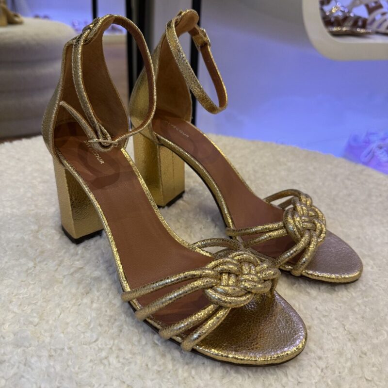 Sandals n°191 Golden