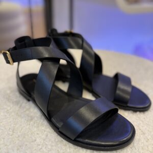 Sandals n°202 Leather Black