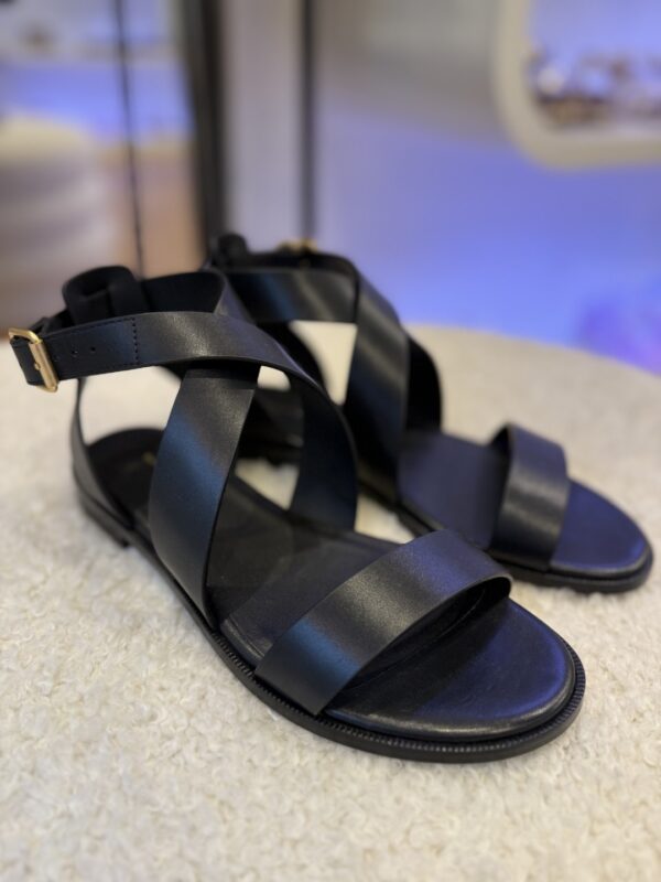 Sandals n°202 Leather Black