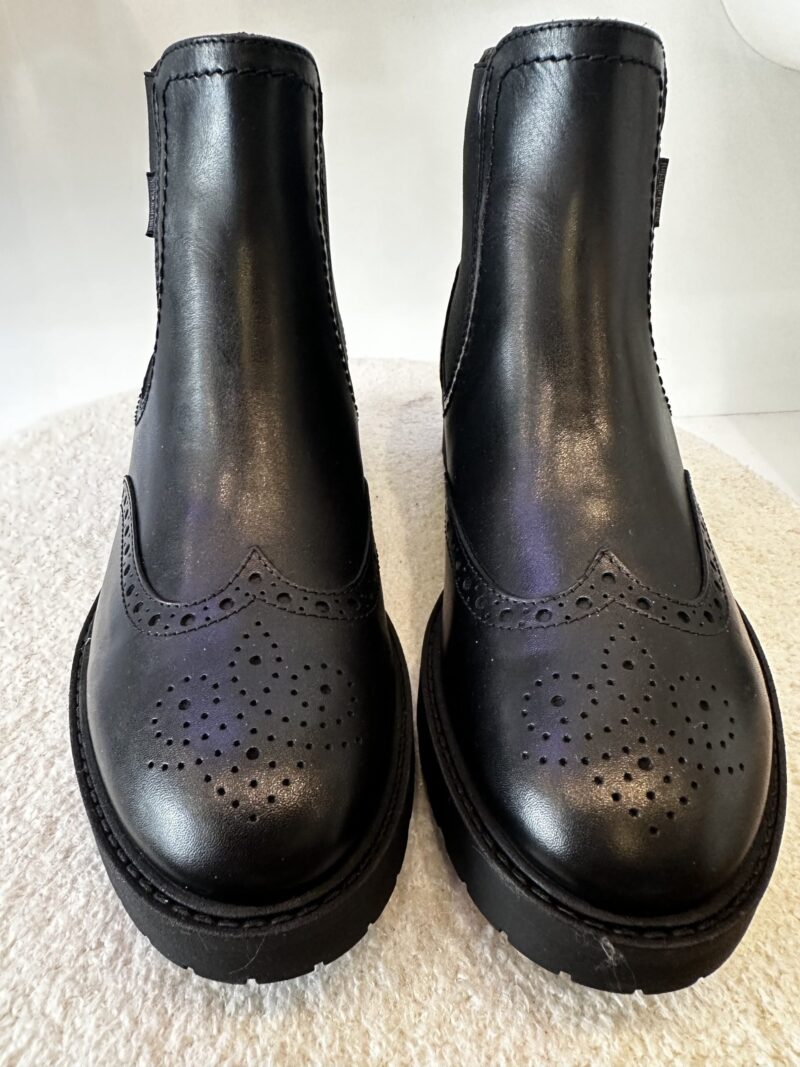 Nėrogiardini Boots Cuir Noir