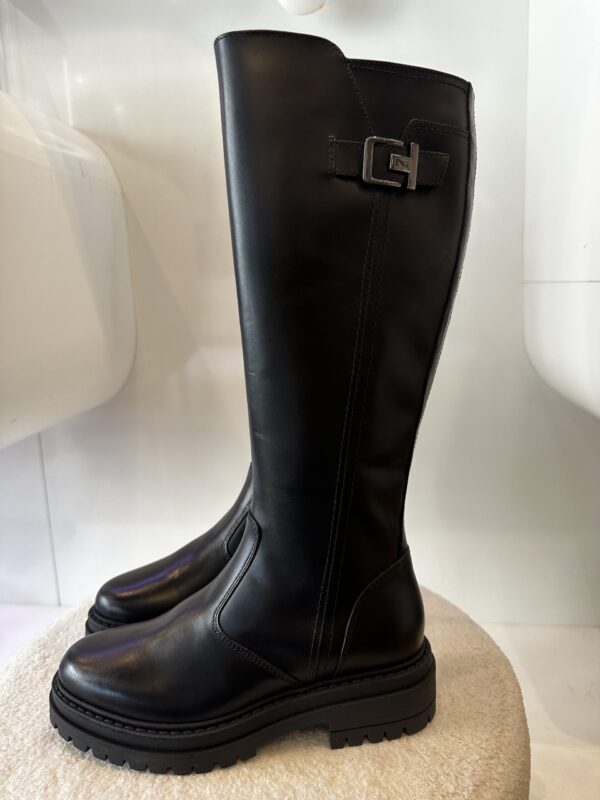 Nėrogiardini Bottes Cuir Noir – Image 2