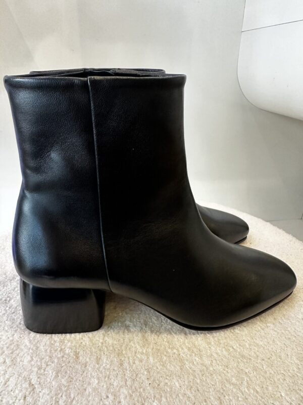 Bobbies Boots Janis cuir noir – Image 2